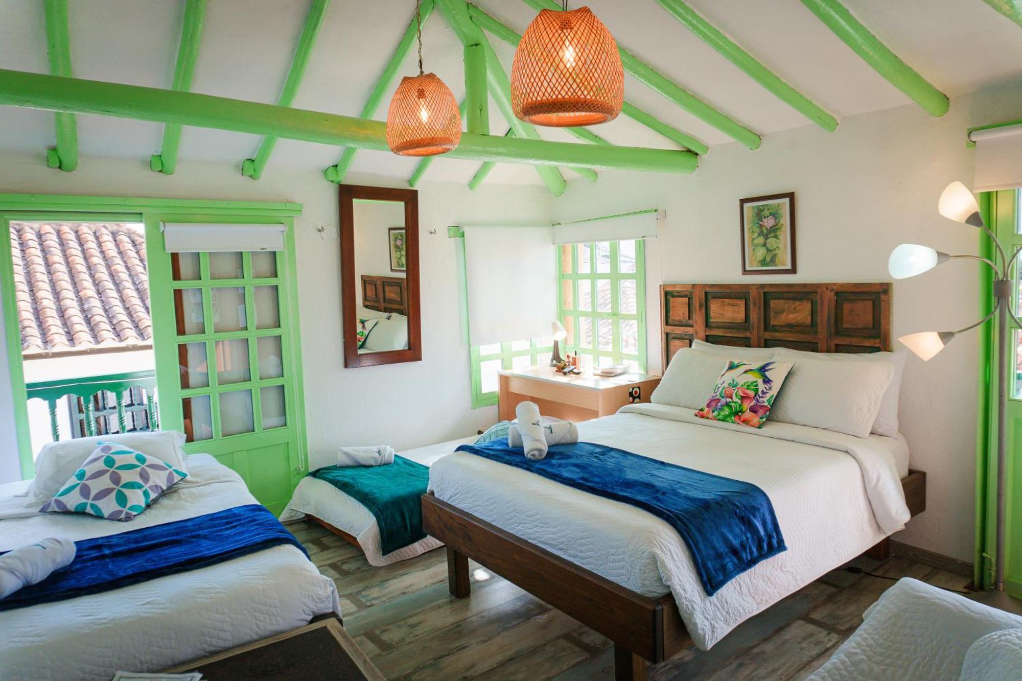Apartamentos Y Habitaciones Le Colibri - Villa De Leyva Dış mekan fotoğraf