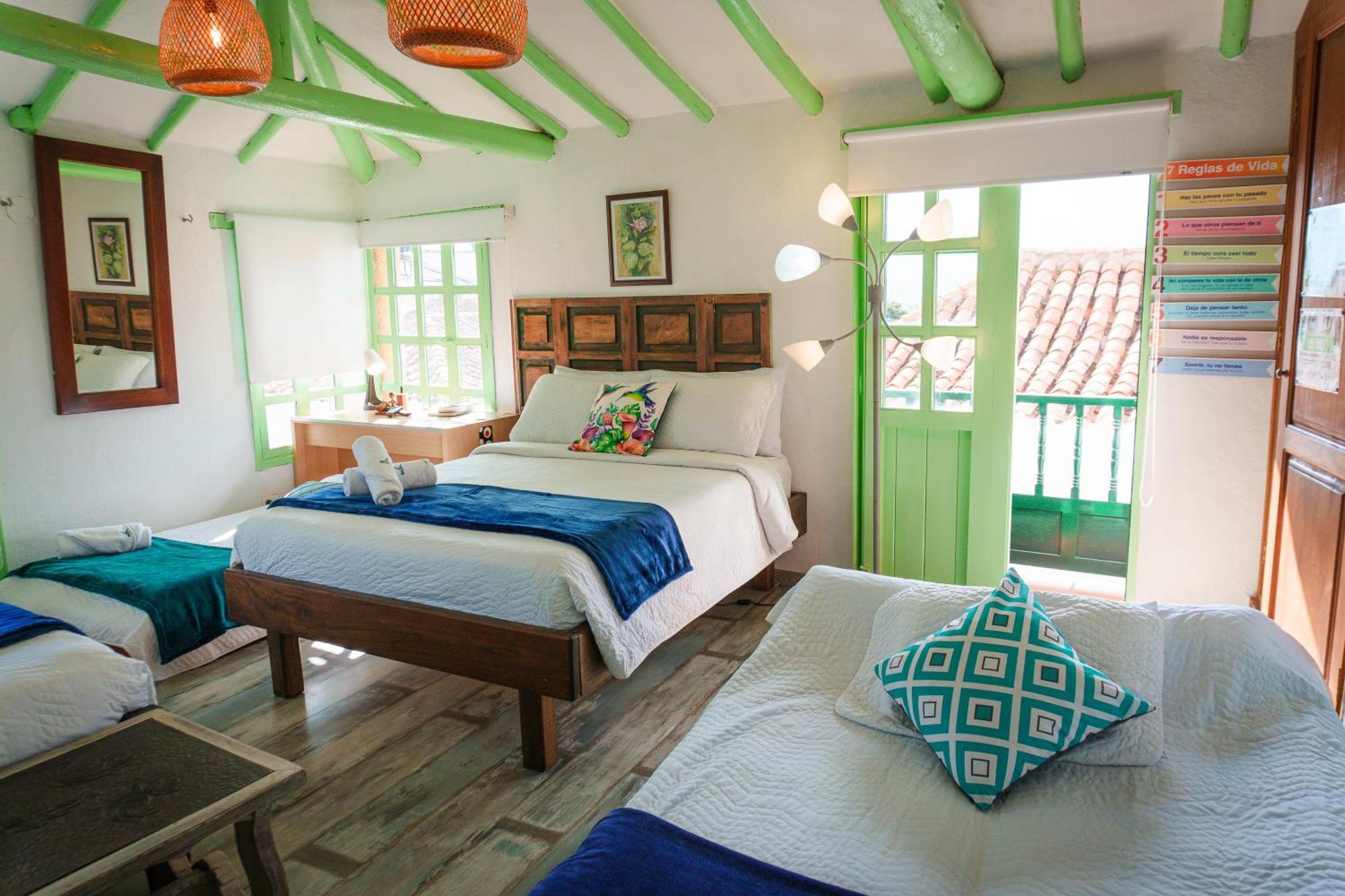 Apartamentos Y Habitaciones Le Colibri - Villa De Leyva Dış mekan fotoğraf