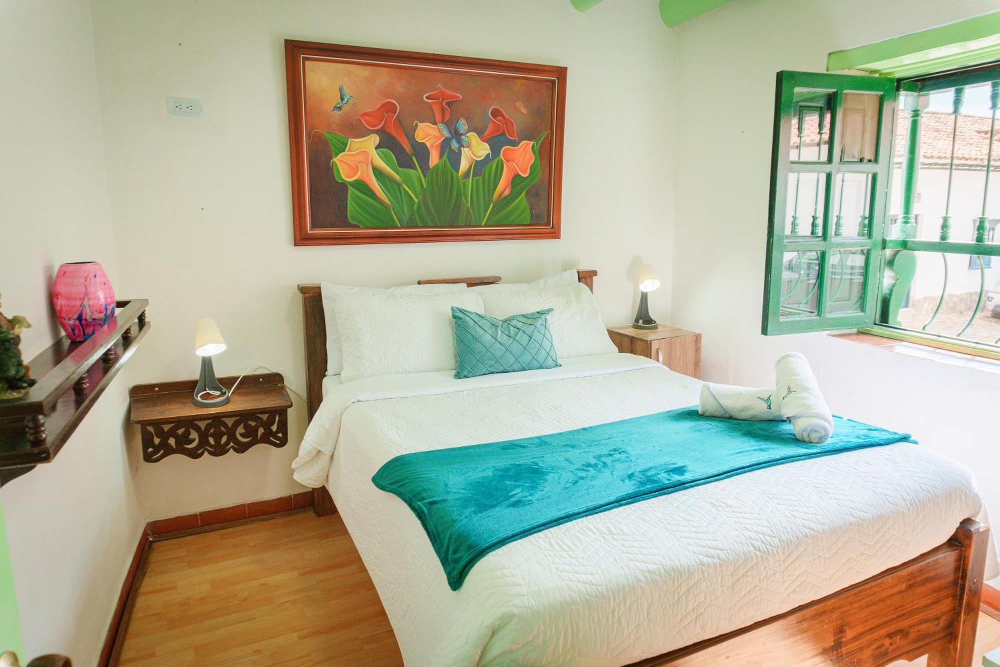 Apartamentos Y Habitaciones Le Colibri - Villa De Leyva Dış mekan fotoğraf