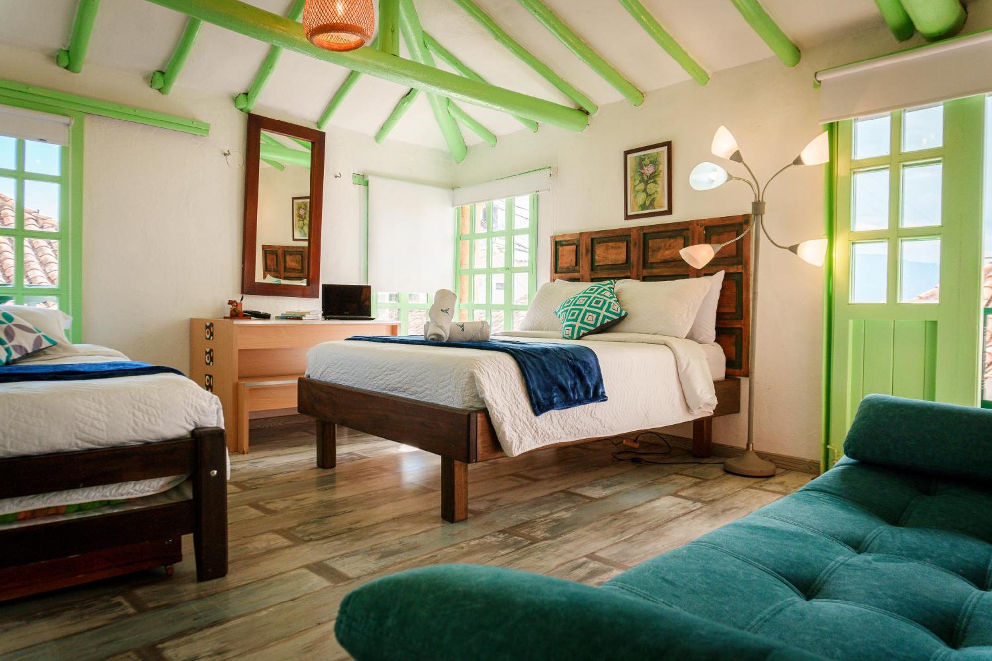 Apartamentos Y Habitaciones Le Colibri - Villa De Leyva Dış mekan fotoğraf