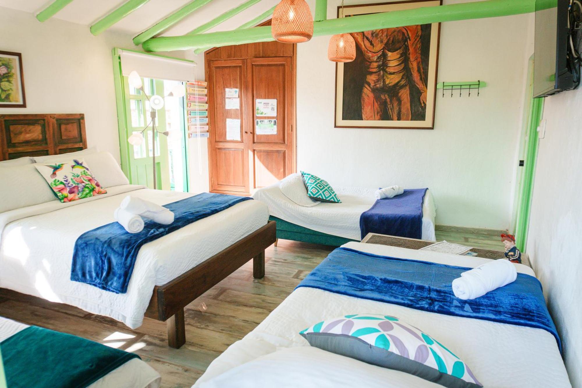Apartamentos Y Habitaciones Le Colibri - Villa De Leyva Dış mekan fotoğraf