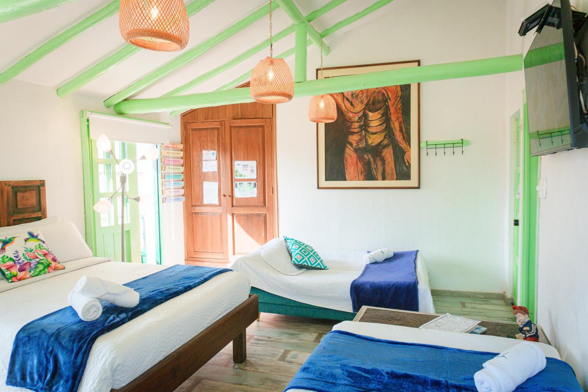 Apartamentos Y Habitaciones Le Colibri - Villa De Leyva Dış mekan fotoğraf