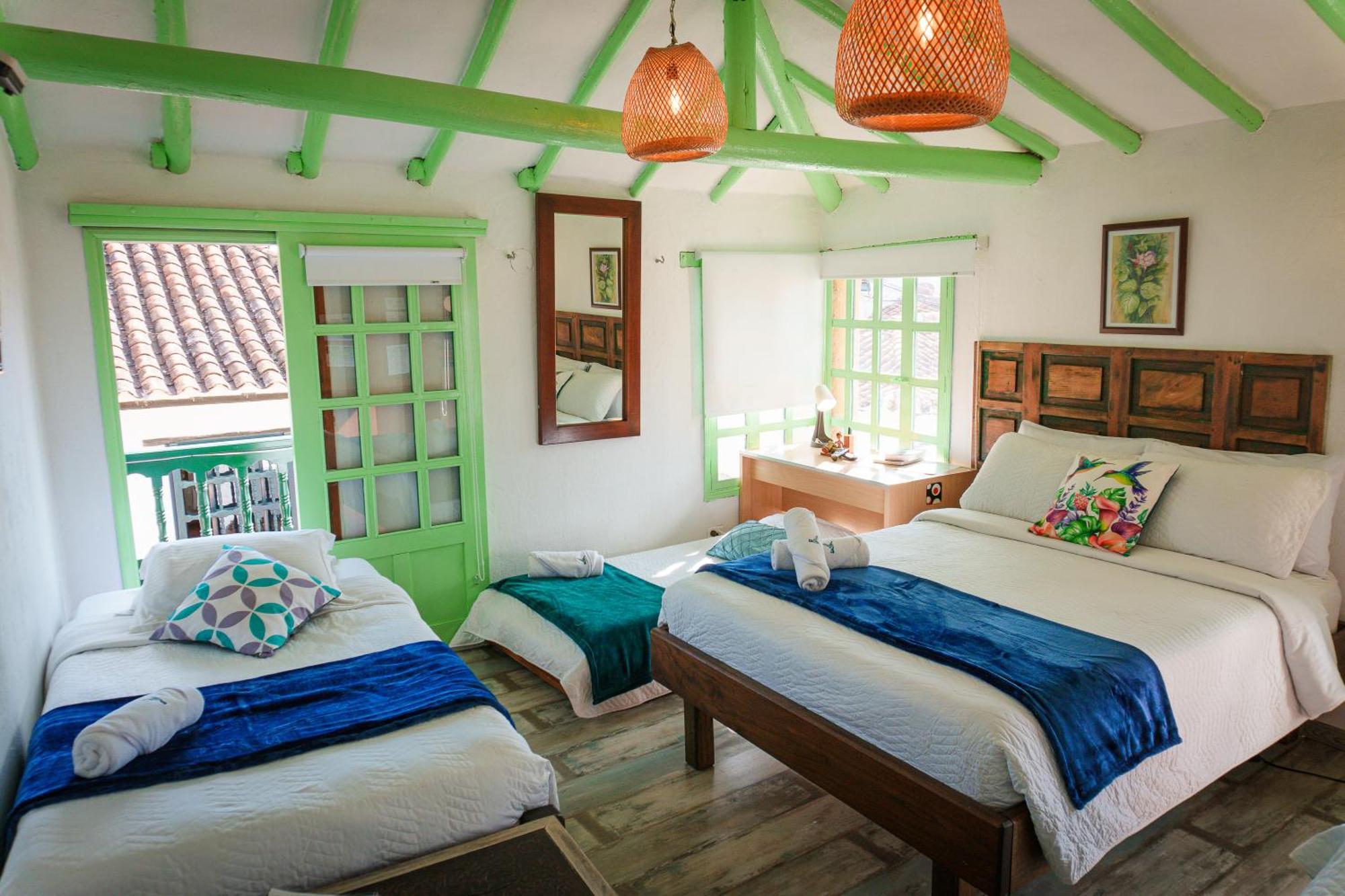 Apartamentos Y Habitaciones Le Colibri - Villa De Leyva Dış mekan fotoğraf