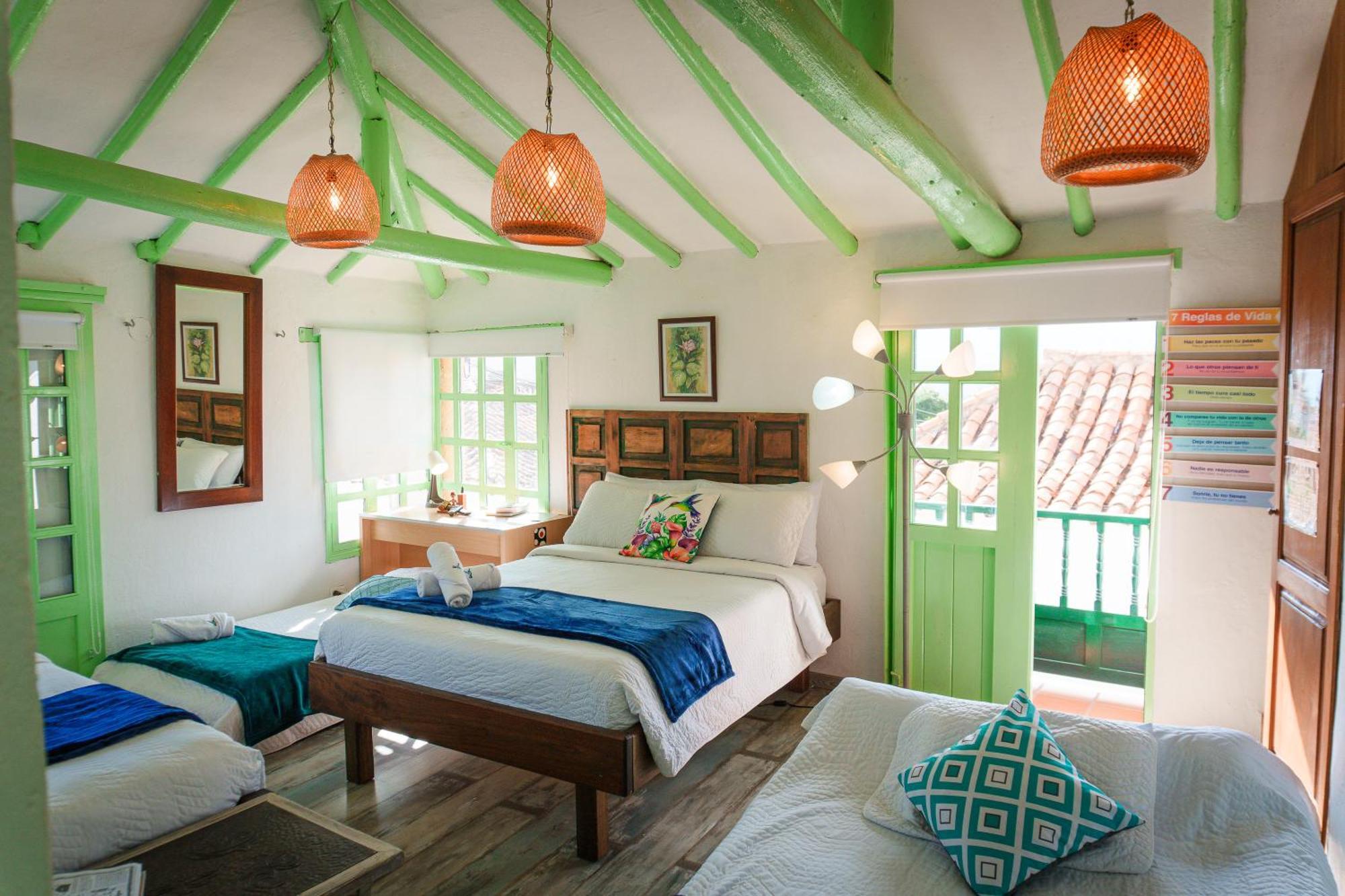Apartamentos Y Habitaciones Le Colibri - Villa De Leyva Dış mekan fotoğraf