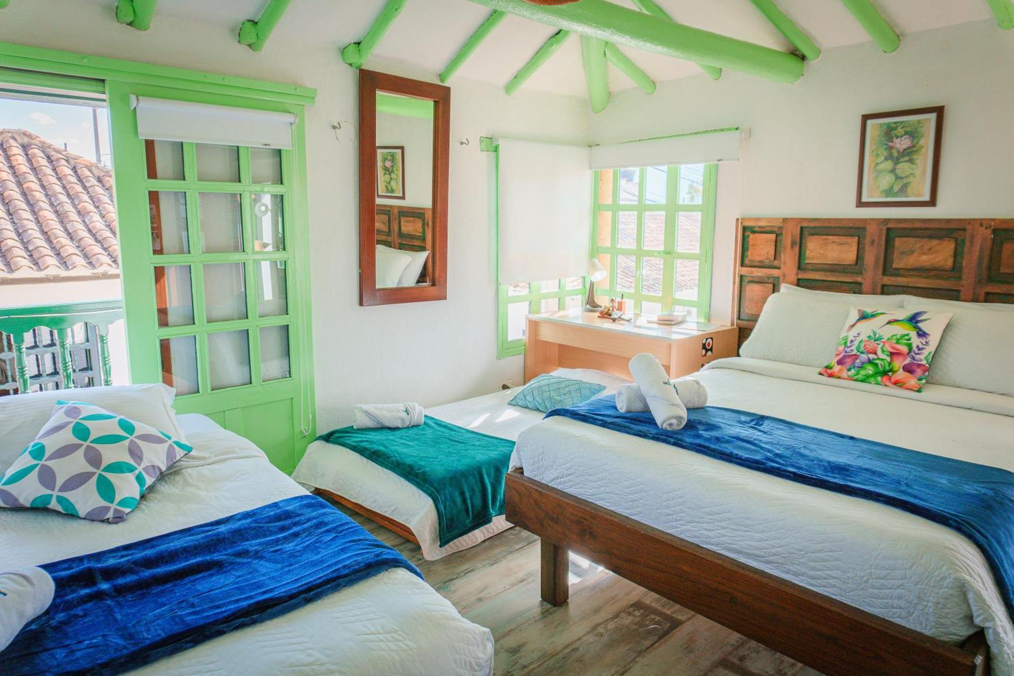 Apartamentos Y Habitaciones Le Colibri - Villa De Leyva Dış mekan fotoğraf
