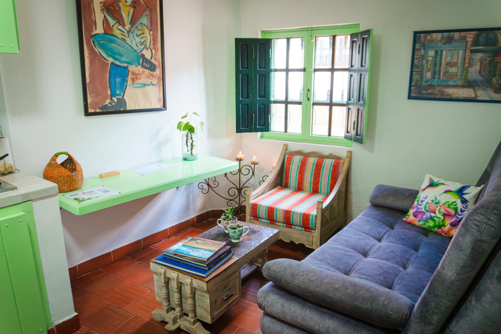 Apartamentos Y Habitaciones Le Colibri - Villa De Leyva Dış mekan fotoğraf