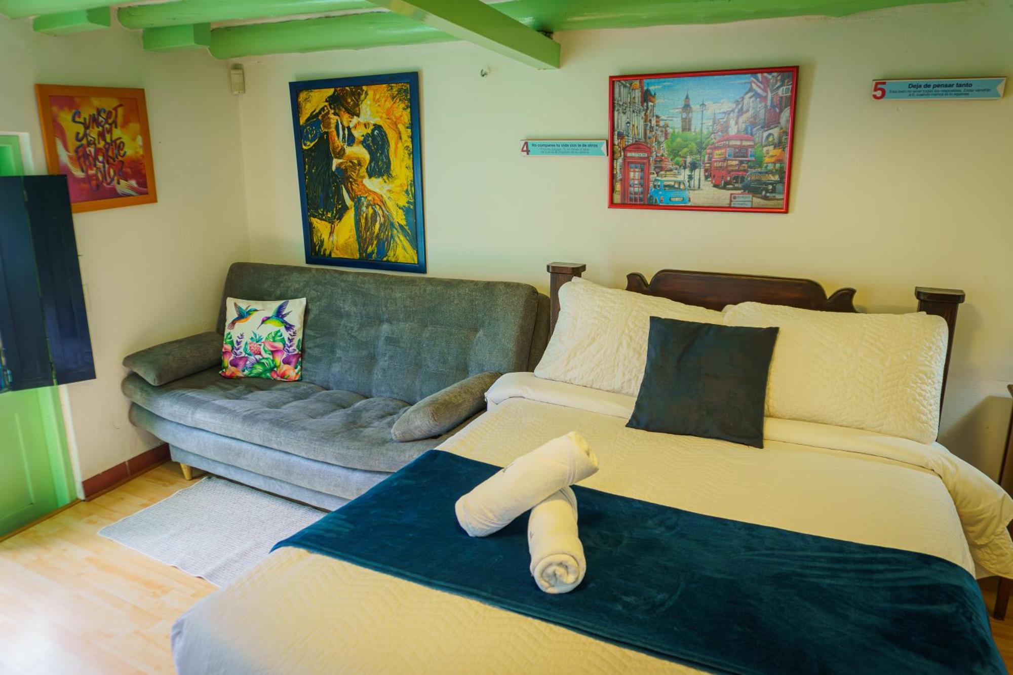 Apartamentos Y Habitaciones Le Colibri - Villa De Leyva Dış mekan fotoğraf