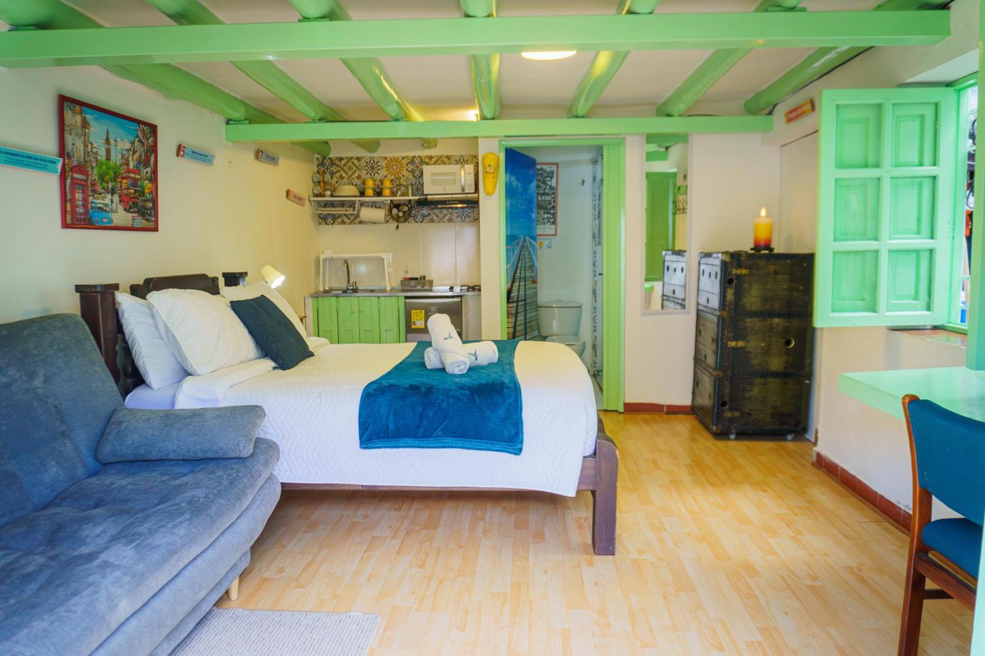 Apartamentos Y Habitaciones Le Colibri - Villa De Leyva Dış mekan fotoğraf