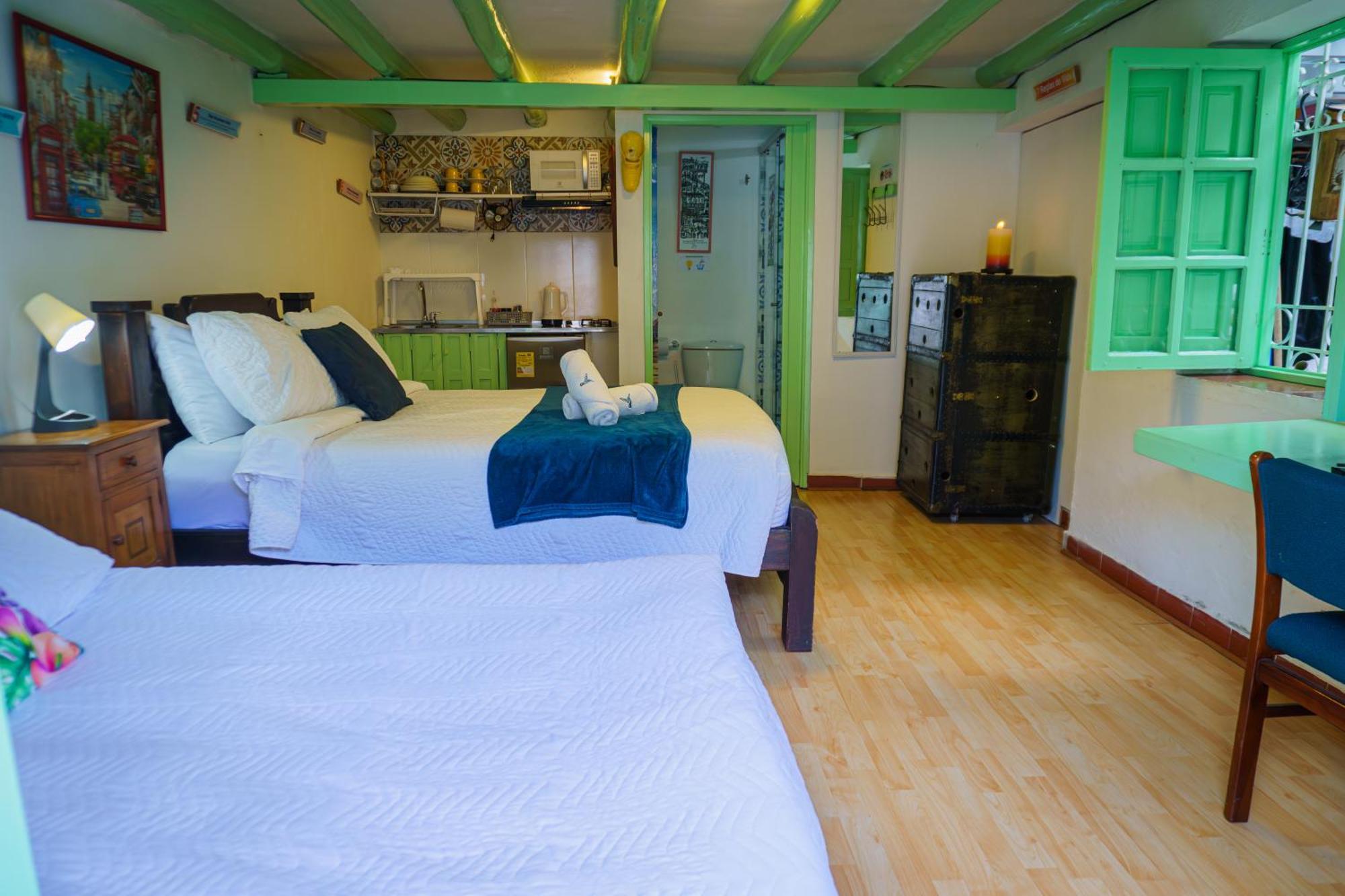 Apartamentos Y Habitaciones Le Colibri - Villa De Leyva Dış mekan fotoğraf
