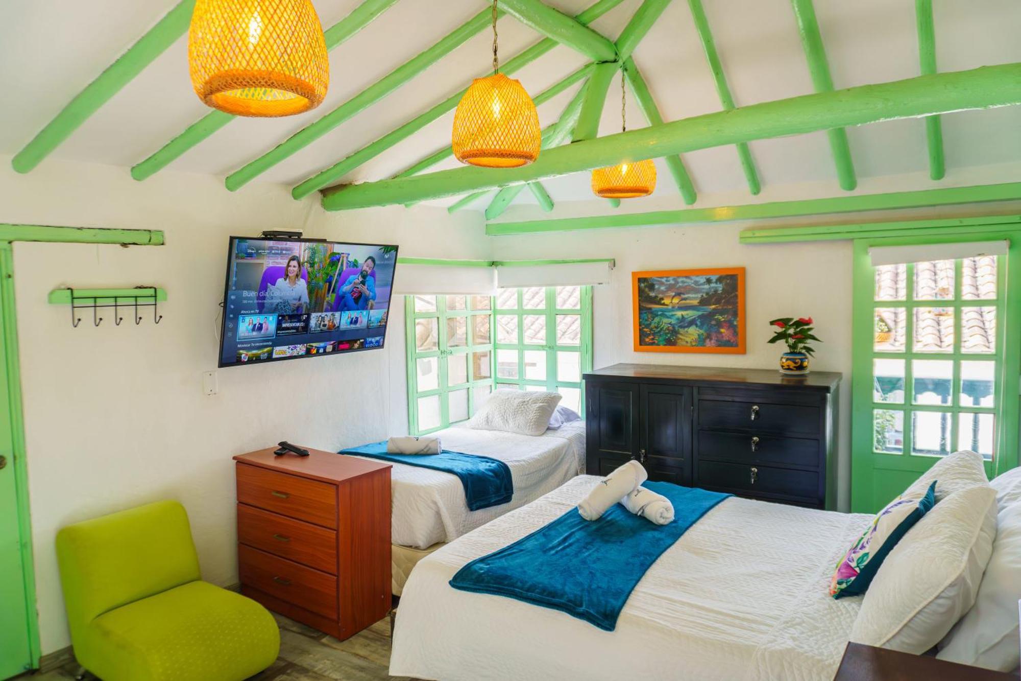 Apartamentos Y Habitaciones Le Colibri - Villa De Leyva Dış mekan fotoğraf