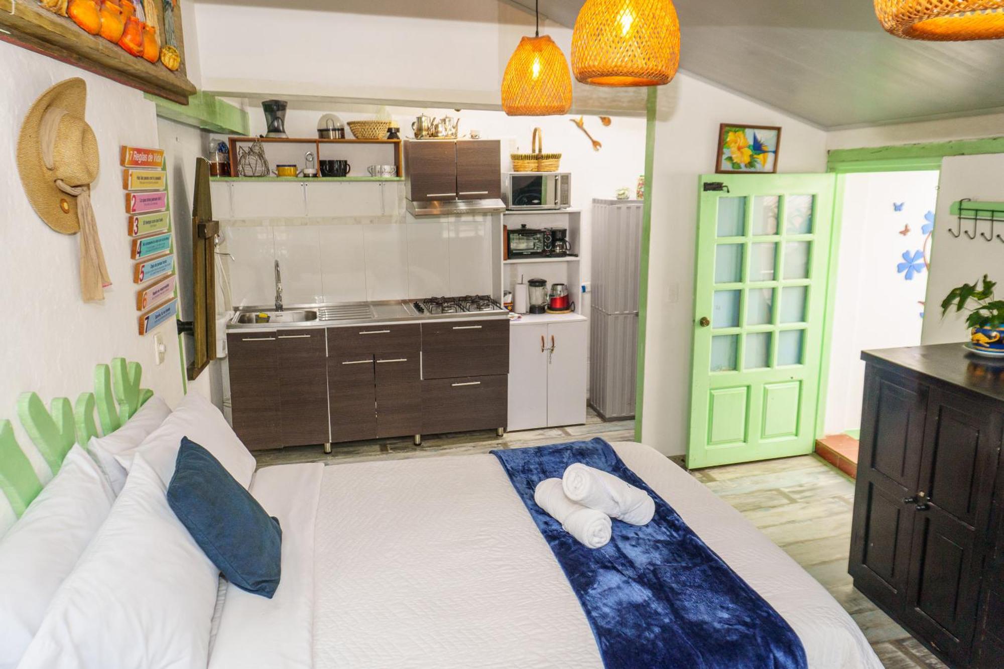 Apartamentos Y Habitaciones Le Colibri - Villa De Leyva Dış mekan fotoğraf