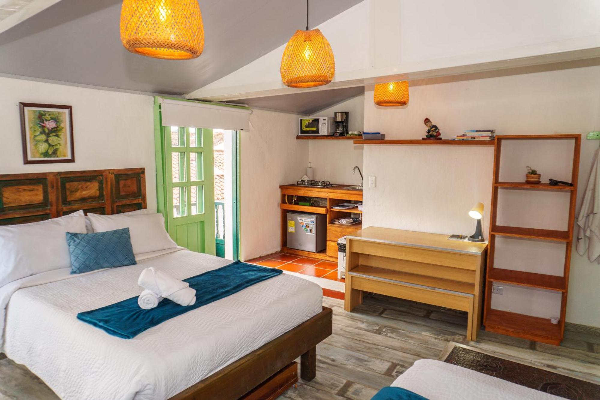 Apartamentos Y Habitaciones Le Colibri - Villa De Leyva Dış mekan fotoğraf