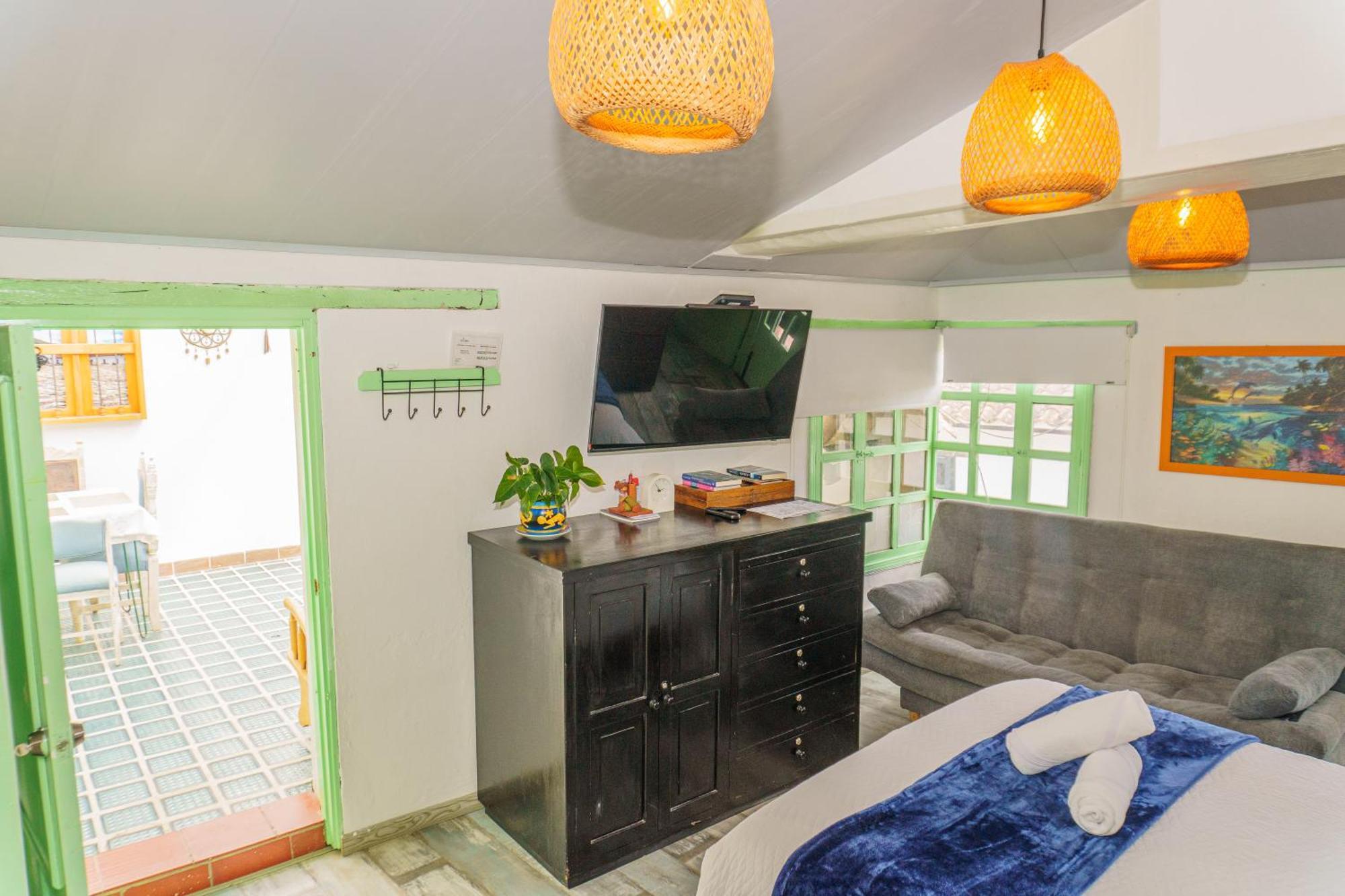 Apartamentos Y Habitaciones Le Colibri - Villa De Leyva Dış mekan fotoğraf